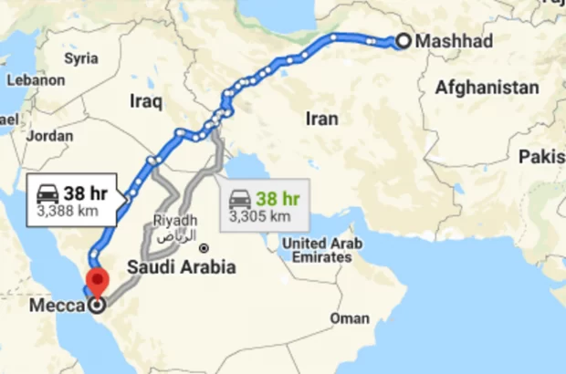 پیشنهاد ساخت اتوبان مشهد – مکه در مذاکرات ایران و عربستان