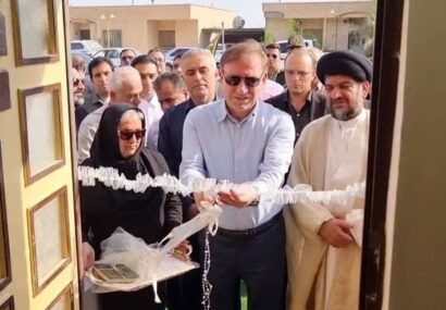 بهره‌برداری از دو پروژه درمانی در بیمارستان امیرالمؤمنین (ع) شهرستان گناوه