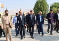 استاندار بوشهر از پروژه‌های عمرانی شهرستان دشتی بازدید کرد