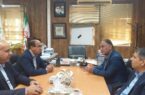 دیدار شهردار خورموج با مدیرکل امور مالیاتی بوشهر برای بررسی واریز عوارض مالیات بر ارزش افزوده