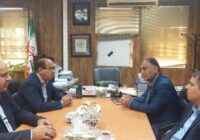 دیدار شهردار خورموج با مدیرکل امور مالیاتی بوشهر برای بررسی واریز عوارض مالیات بر ارزش افزوده