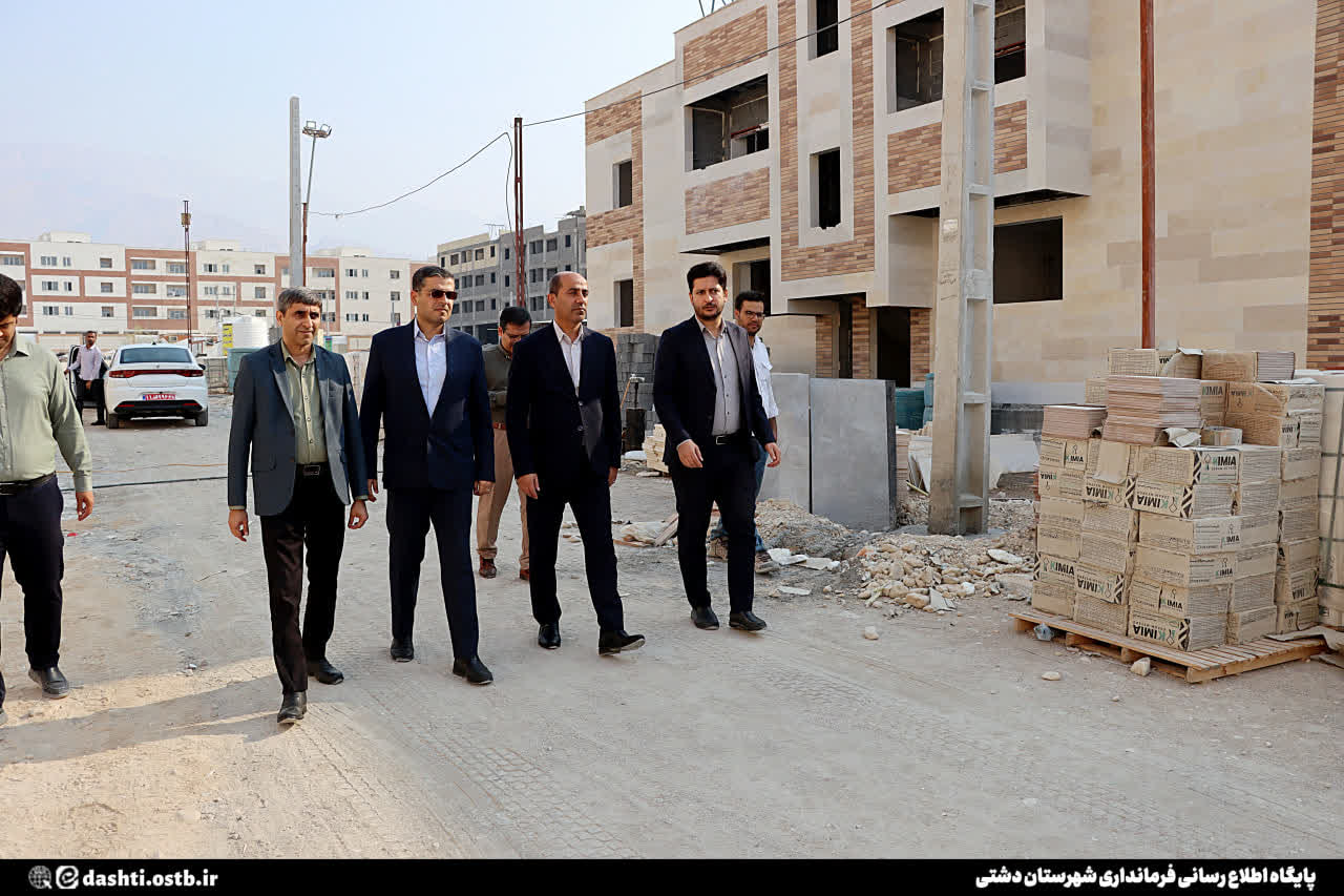 تکمیل ۴۶ واحد مسکونی تا پایان سال در دشتی