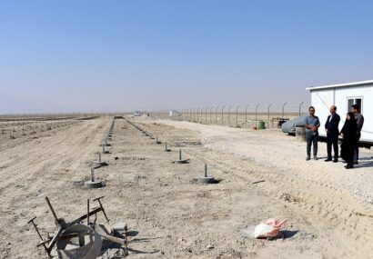 فرماندار دشتی؛ پیشرفت مطلوب دو نیروگاه سه مگاواتی در بخش شنبه