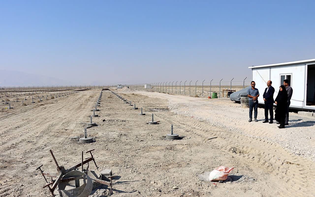 فرماندار دشتی؛ پیشرفت مطلوب دو نیروگاه سه مگاواتی در بخش شنبه