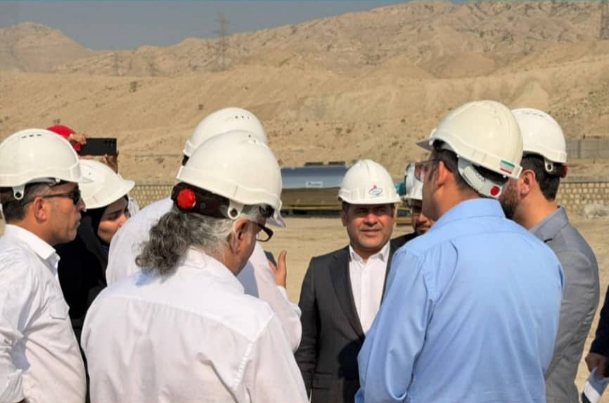 بازدید معاون هماهنگی امور اقتصادی استانداری بوشهر از سه پروژه پتروشیمی و بررسی راهکارهای تأمین مالی
