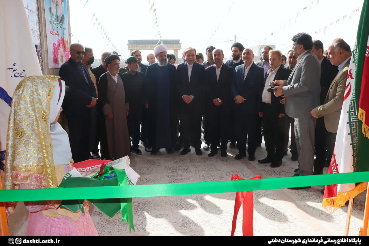 مدرسه ۶ کلاسه خیرساز در شهر کاکی به بهره‌برداری رسید