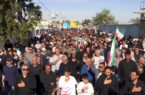 مراسم تشییع شهید « اقتدار وطن» با حضور گسترده مردم در روستای درازی برگزار شد