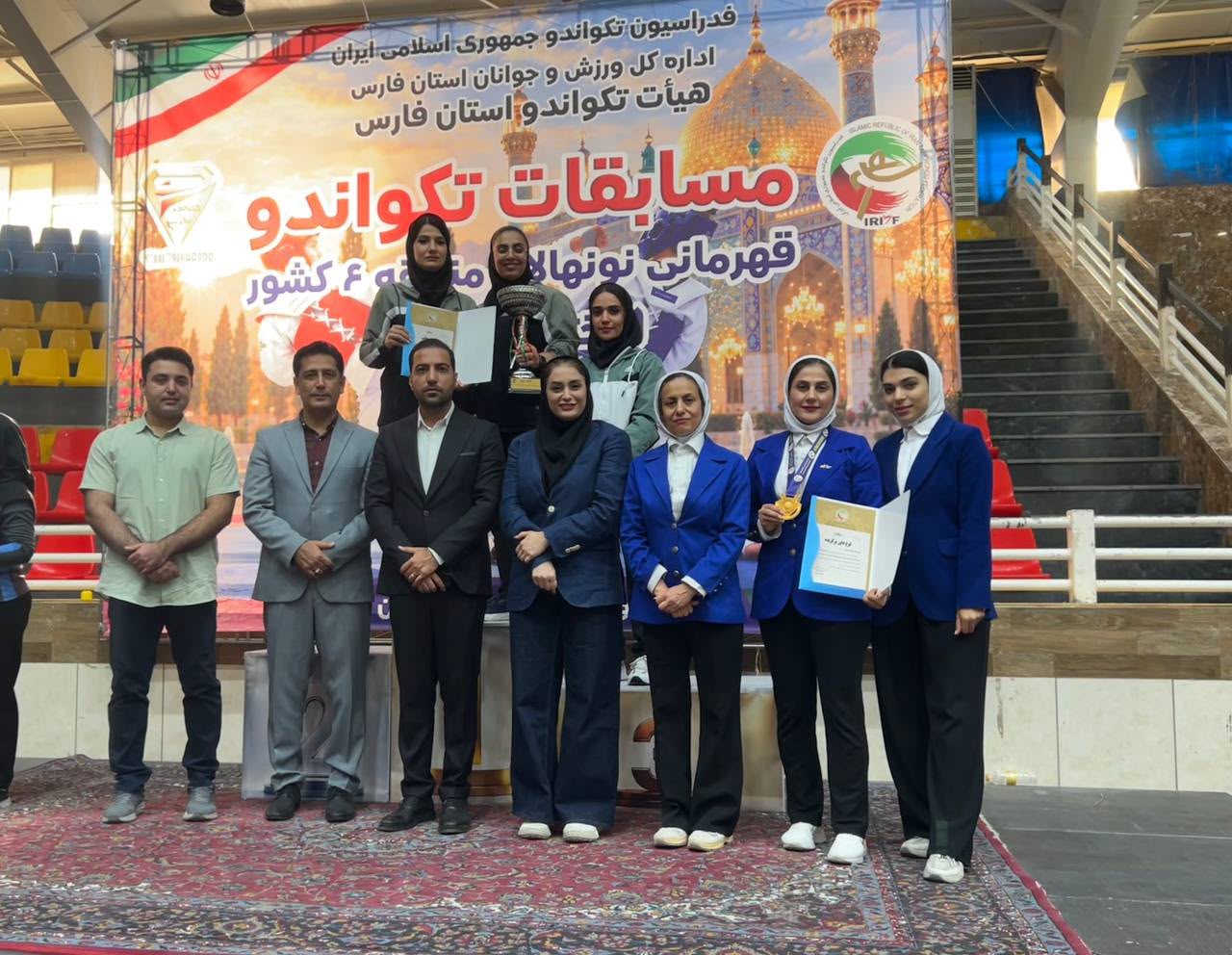 تداوم درخش تکواندوکاران بوشهری/دختران تکواندو بوشهر نایب قهرمان منطقه شش کشور شدند