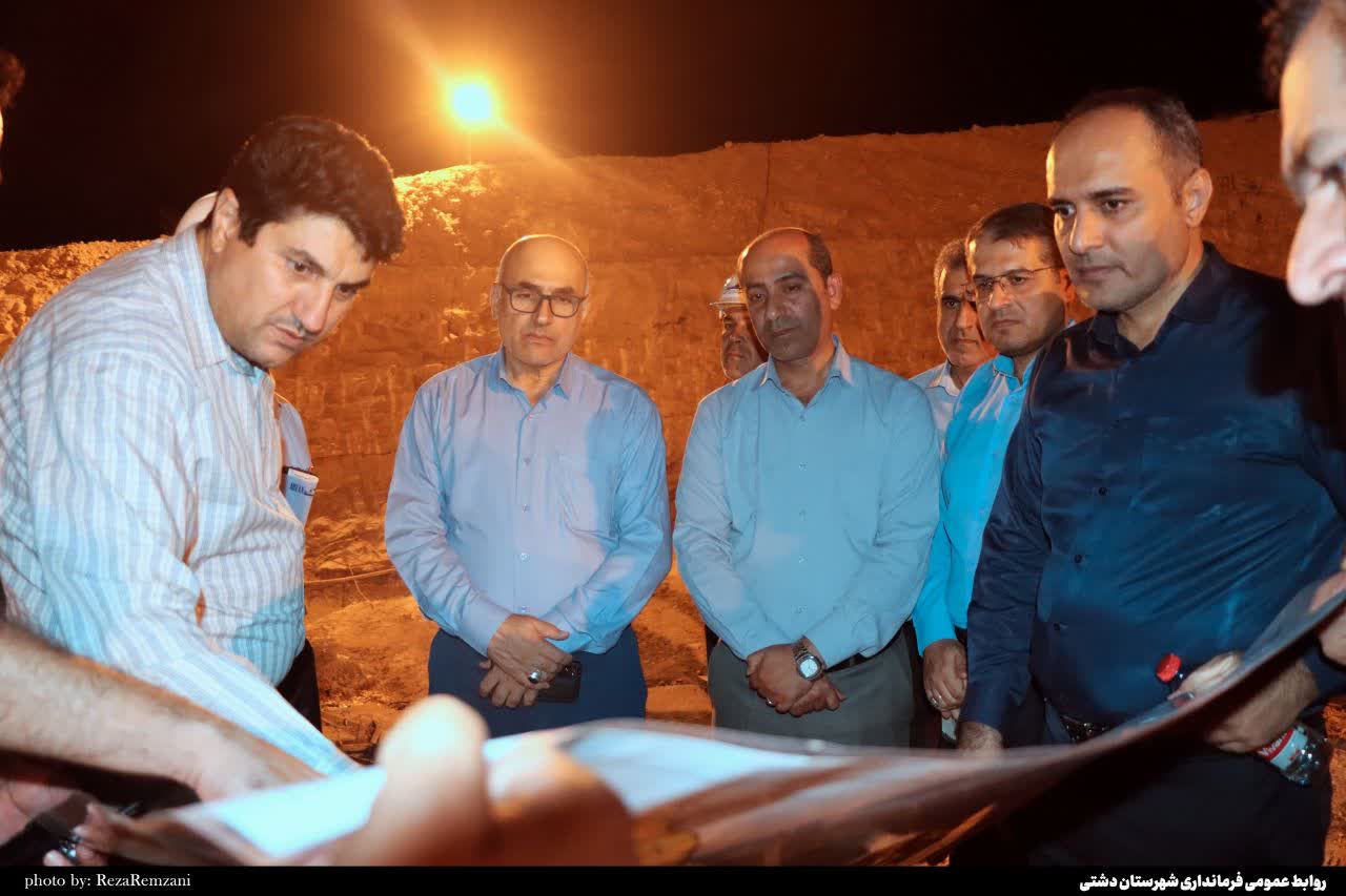 سد دشت‌پلنگ به پیشرفت فیزیکی ۵۵ درصدی رسید
