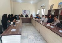 نشست کمیته هنری ستاد یادواره شهدای شهرستان دشتی برگزار شد